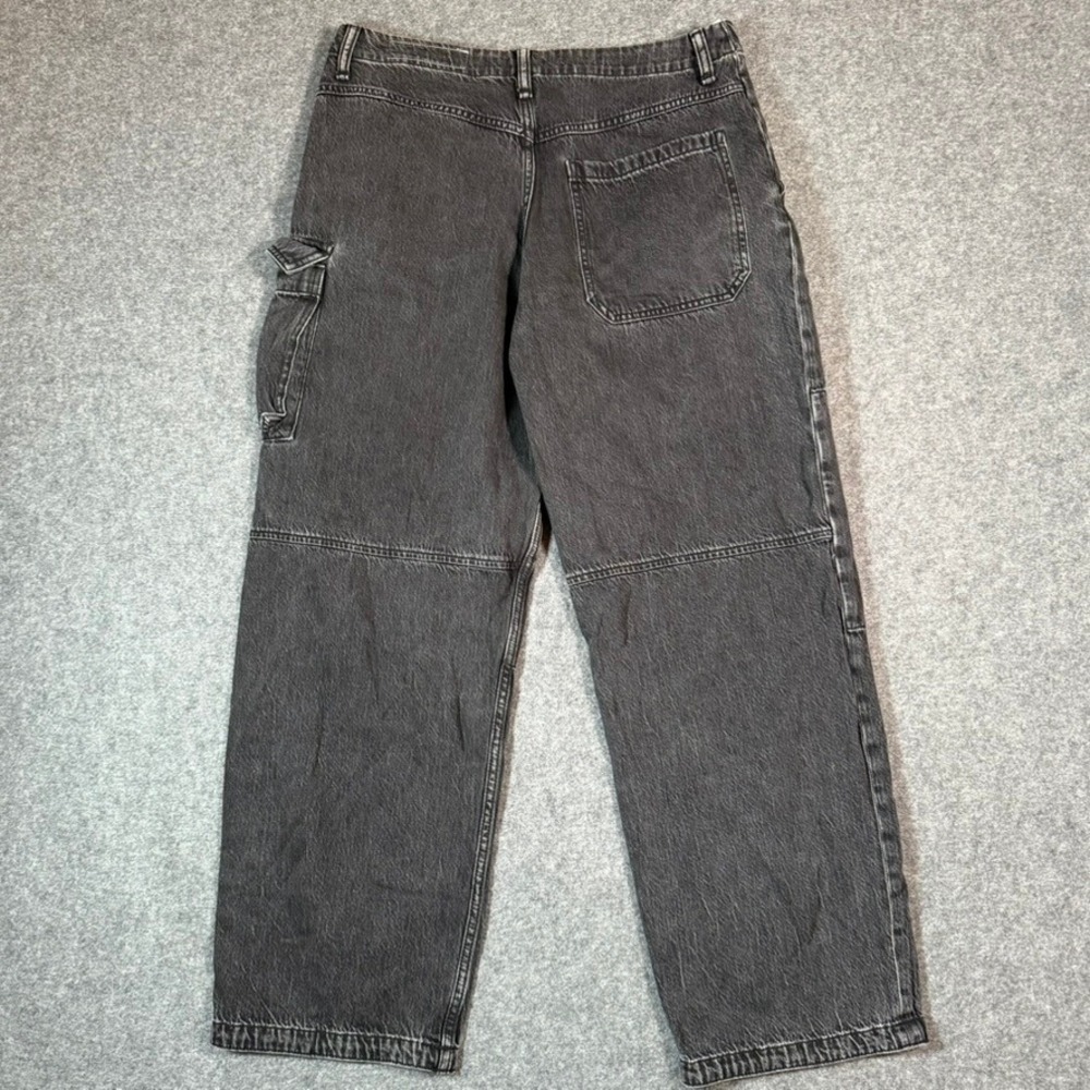 rag & bone Black Washed Cargo Jeans - Picture 2 of 11
